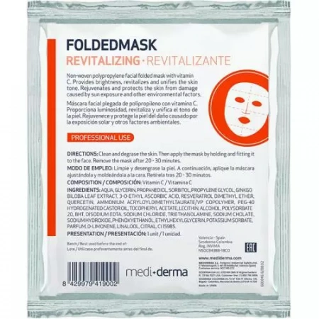 Маска ревитализирующая для лица Mediderma Folded Mask Revitalizing 1шт